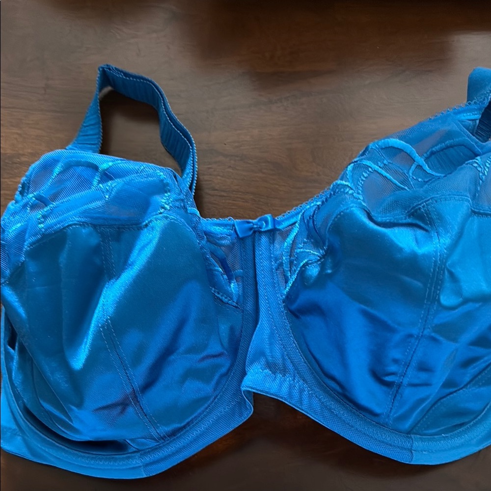 Elomi Vibrant Blue Satin Bra